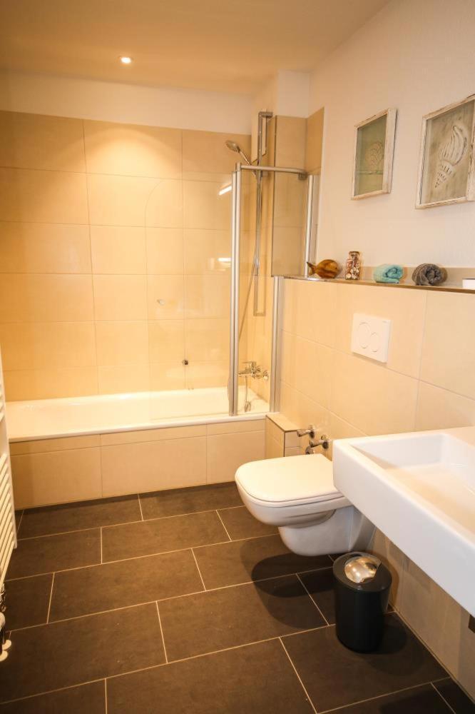 Ferienwohnung Strandvilla Augustusbad 17 샬베우츠 외부 사진