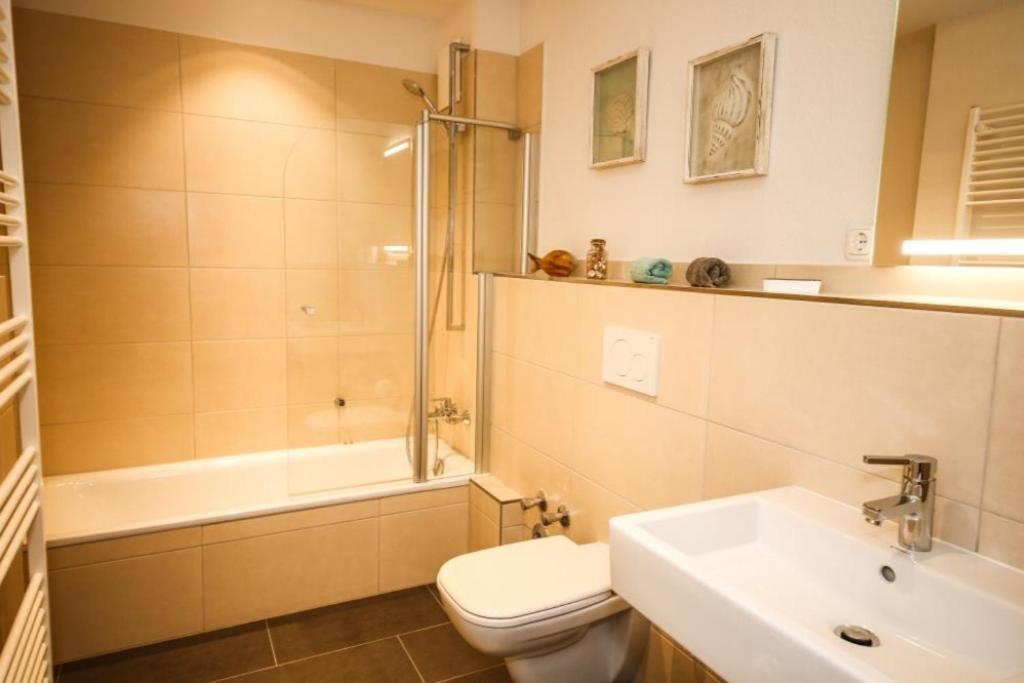 Ferienwohnung Strandvilla Augustusbad 17 샬베우츠 외부 사진
